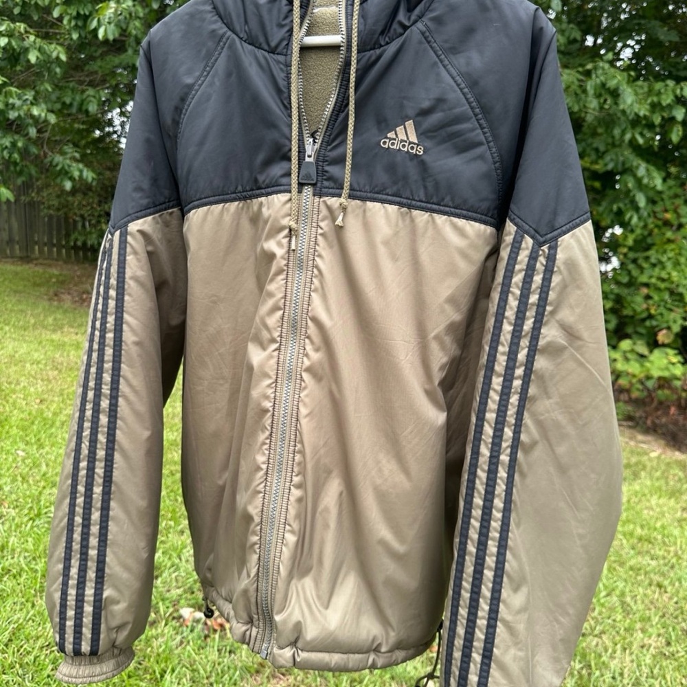 Adidas Hooded Reversible Jacket